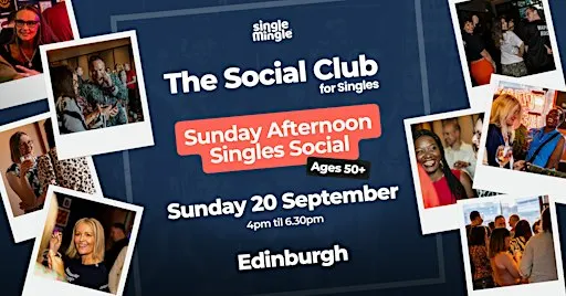 Sunday Afternoon Singles Social @ BrewDog Lothian Road EDINBURGH (Ages 50+)
