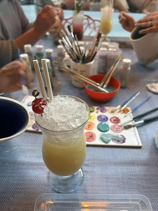Pottery Painting Christmas Baubles