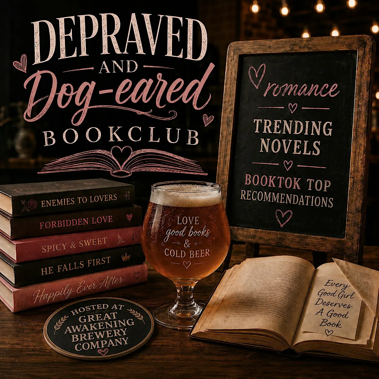 Book club: Depraved and Dog-eared