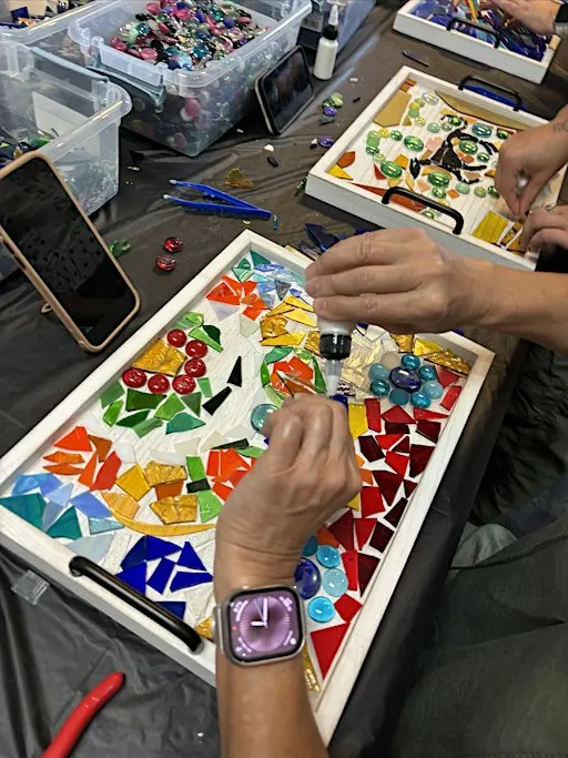 Mosaic Tray Workshop