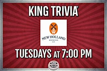 Trivia Night at New Holland Brewing Grand Rapids