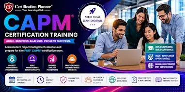 Cincinnati CAPM Certification | 4-Day Exam Prep Bootcamp with Guarantee
