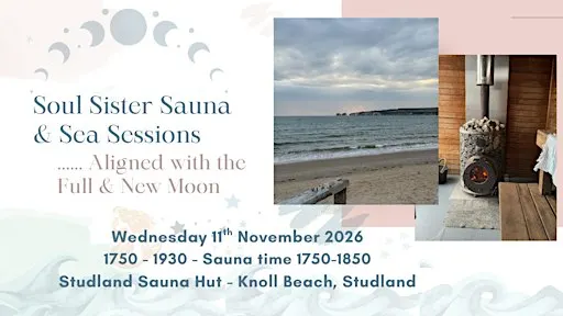 Soul Sister Sauna & Sea Session - Wednesday 25th November 2026