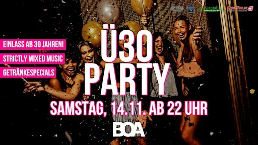 Boa Ü30-Party