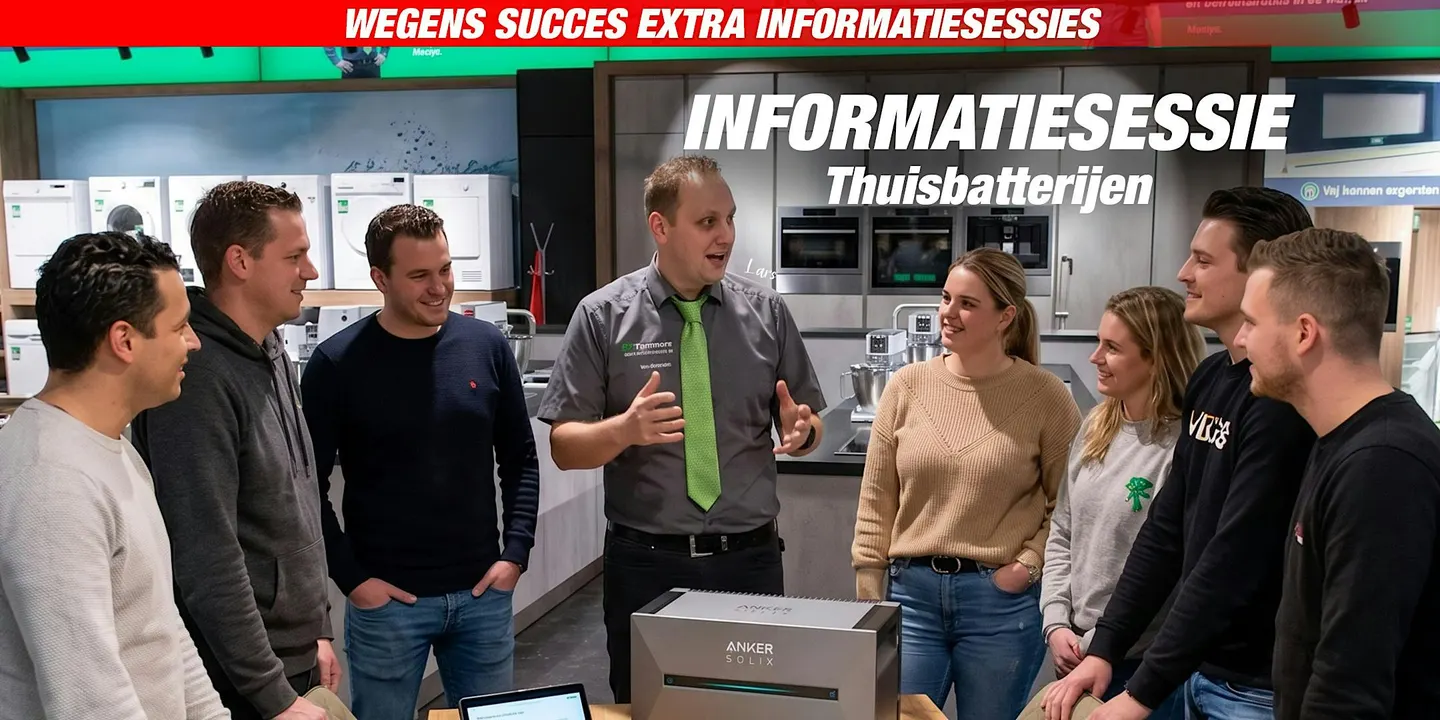 Informatiesessie: Thuisbatterij - Haal meer uit je energie | Roermond