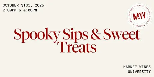 Spooky Sips & Sweet Treats: Candy & Wine Pairing