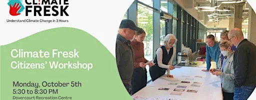 Climate Fresk Citizens' Workshop (Dovercourt Community Centre / Westboro)