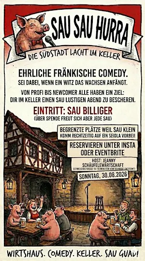 Sau Sau Hurra - Südstadt Open mic
