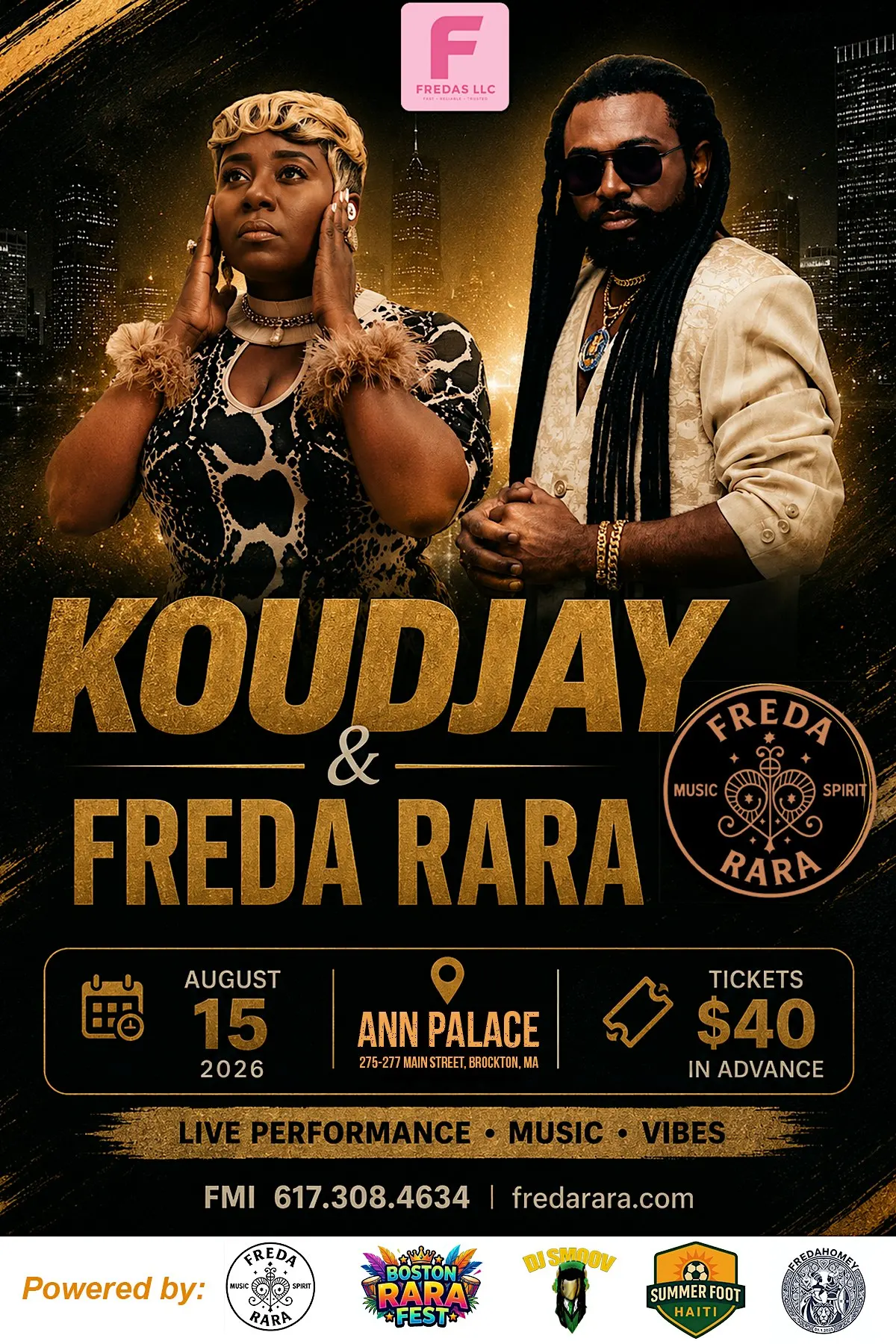 KOUDJAY & FREDA RARA Live @ Ann's Palace –