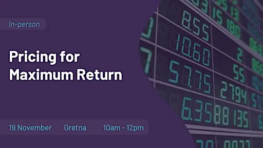 Pricing for Maximum Return