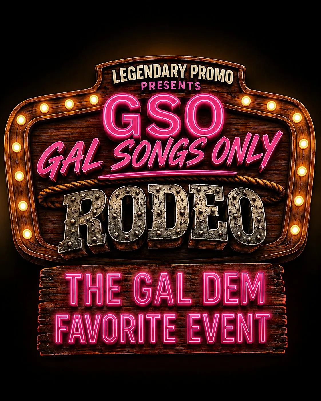 GAL SONGS ONLY- RODEO