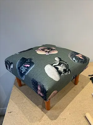Beginners Upholstery Course: Make a footstool in a day. September 6th