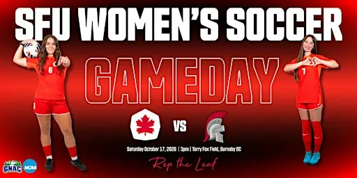 SFU Women's Soccer vs. Saint Martin's University