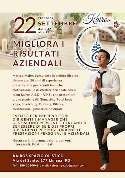Migliora i Risultati Aziendali in uno Spazio di Benessere