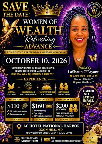 WOMEN AND WEALTH REFRESHING ADVANCE