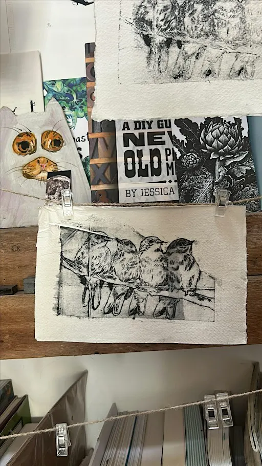 Tetra Pak Drypoint Printmaking Workshop
