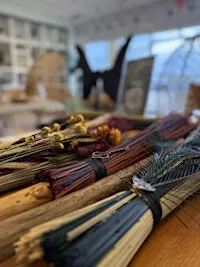 Halloween Broom Making