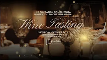 JD Foundation of Minnesota Wine Tasting Fundraiser 2026