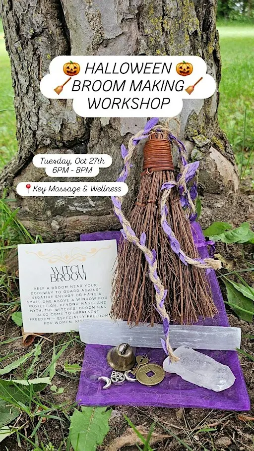 Halloween Broom Making Workshop