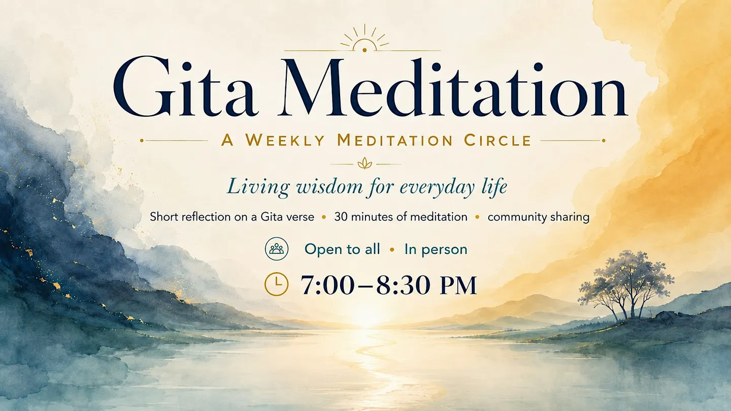 Come Sit With Us - Community Meditation