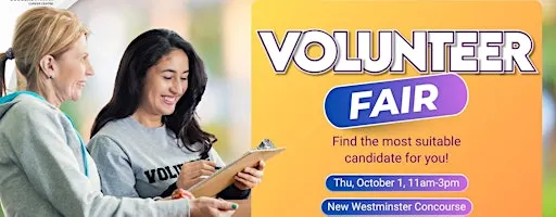 Douglas College 2026 Volunteer Fair