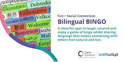 {CAIRNS HUB} BLINGO! (Bi-Lingual Bingo)