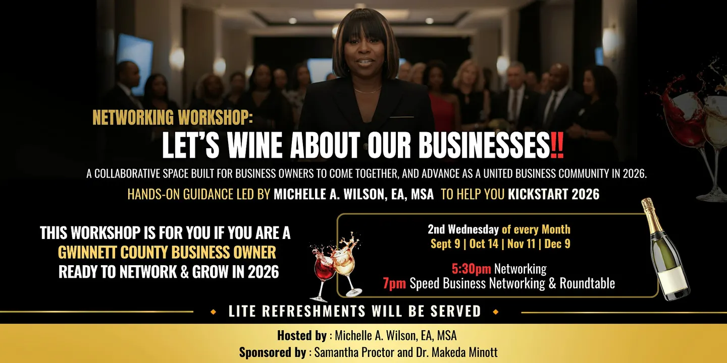 Let’s WINE About Our Business - Network & Position Your Biz for 2026