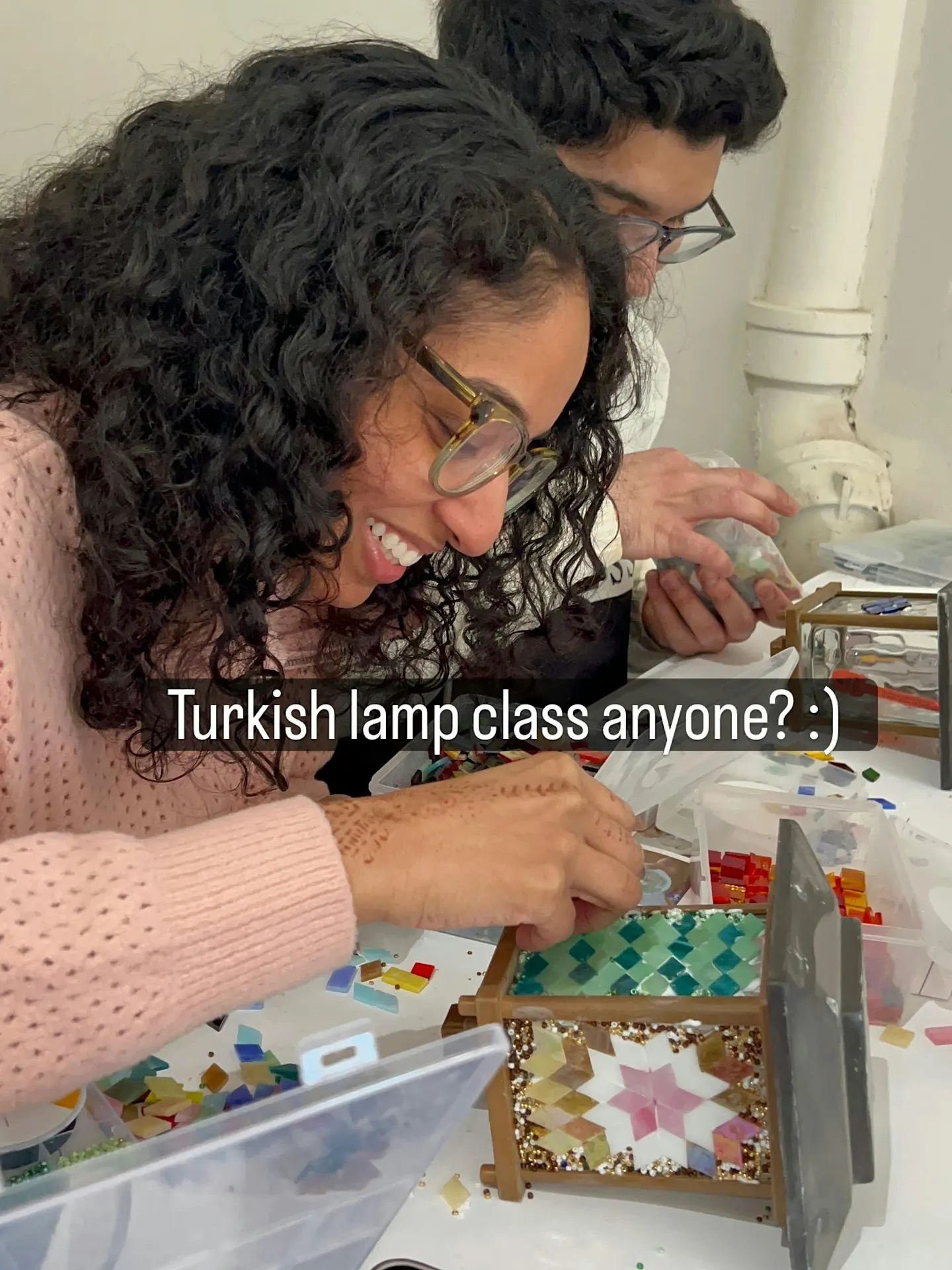 Chicago Date Night Turkish Lamp Making