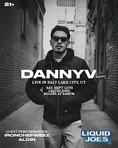 DannyV Live in Salt Lake City at Liquid Joe's