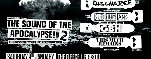 Sound Of The Apocalypse 2 - Subhumans + GBH + Discharge + More