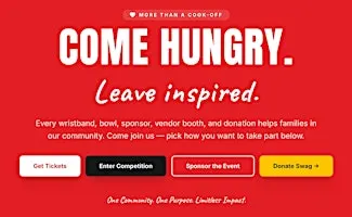 The Return of The Charity Chilly Cookoff