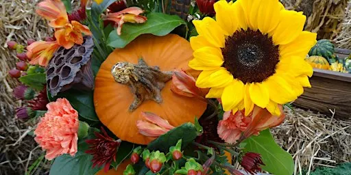 Pumpkin Floral Arrangement