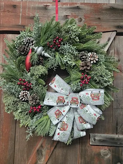 Fresh Holiday Wreath