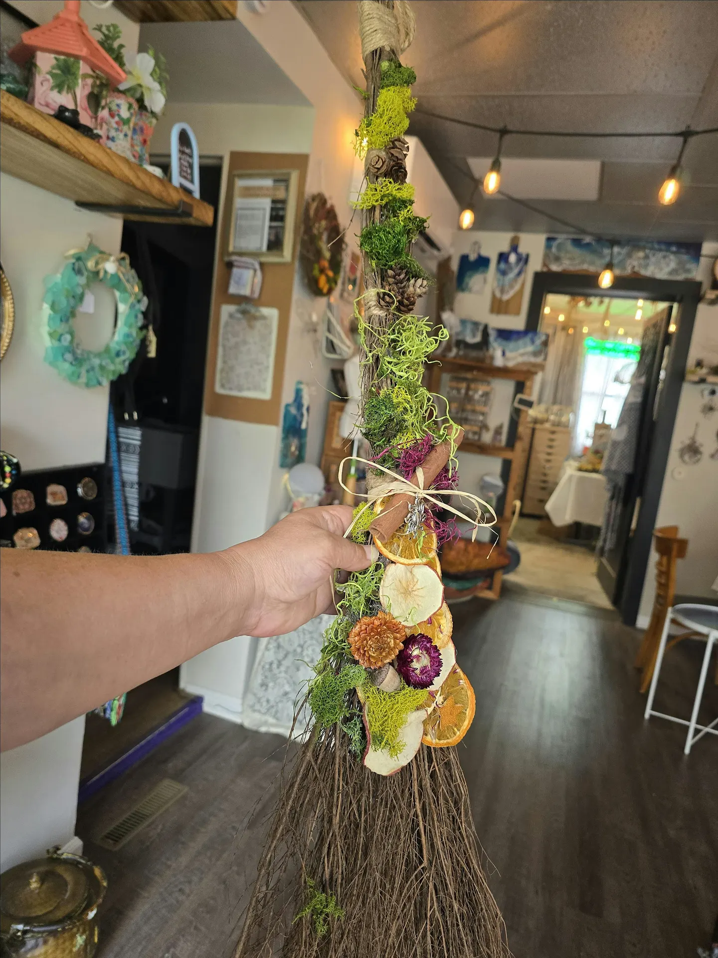 Sacred Sweeping: Herbal Broom or Wreath Crafting Workshop