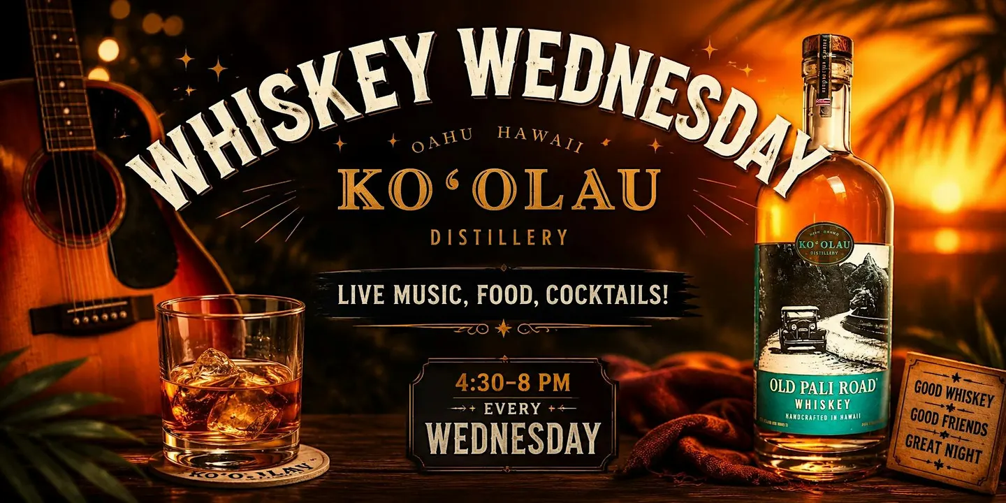 Whiskey Smoke 808 Wednesdays: Delicious BBQ, Cocktails & Live Music!