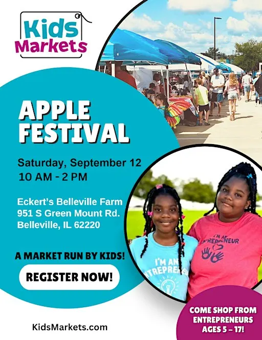 Kids Markets at the Eckert's Apple Festival