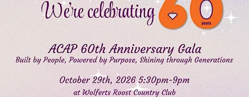 ACAP 60th Anniversary Gala