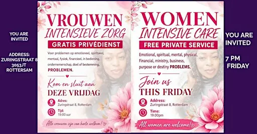 WOMEN INTENSIVE CARE FREE PRIVATE SERVICE