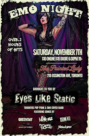 EMO NIGHT - Painted Lady