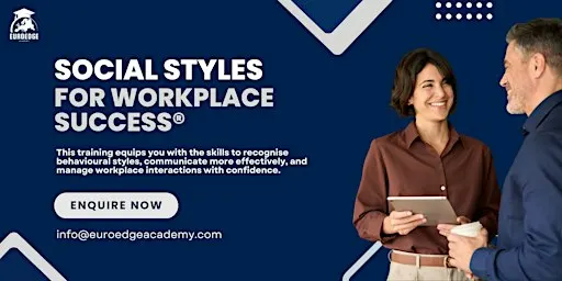 Social Styles for Workplace Success® Instructor-Led Training in Aberdeen