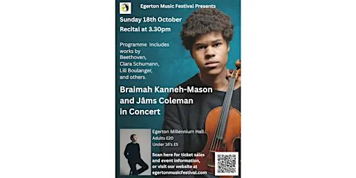Braimah Kanneh-Mason & Jâms Coleman Concert