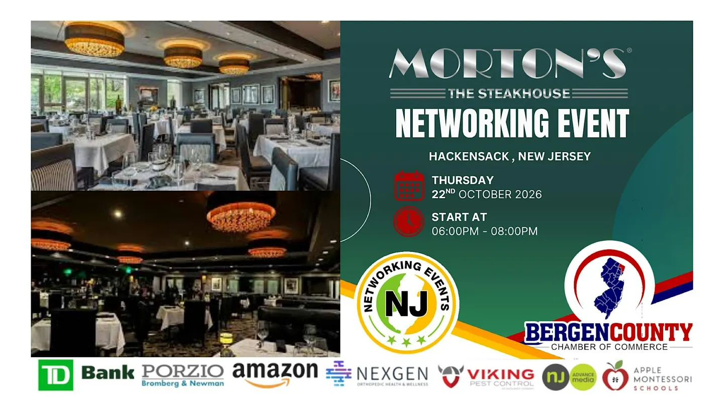 Networking at Morton's Steakhouse - October 22nd, 2026