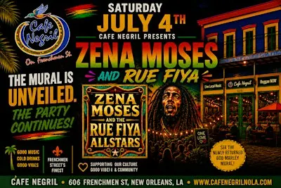 Zena Moses and The Rue Fiya Allstars
