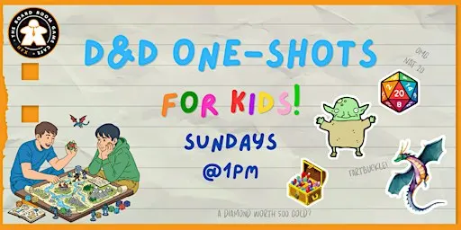 Sunday Sessions: D&D for Kids!