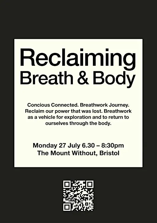 Reclaiming Breath + Body. Conscious connected Breathwork with mugwort tea