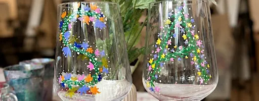 SIP & Paint- WEINGLAS BEMALEN WORKSHOP in Frankfurt