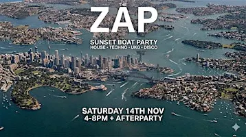 The Zap Sunset Boat Party