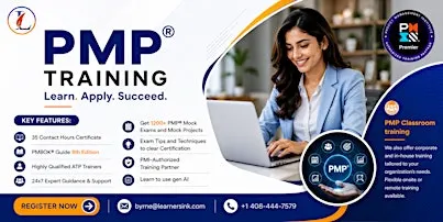 Confirmed PMP 4 days In-Person Training in Green Bay, WI