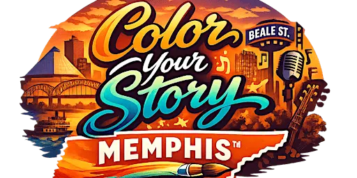 Color Your Story Memphis: Paint Your Own Memphis Souvenir