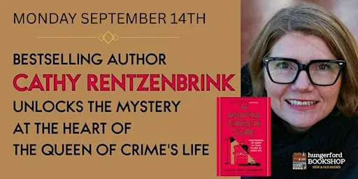 Cathy Rentzenbrink on The Agatha Christie Cure
